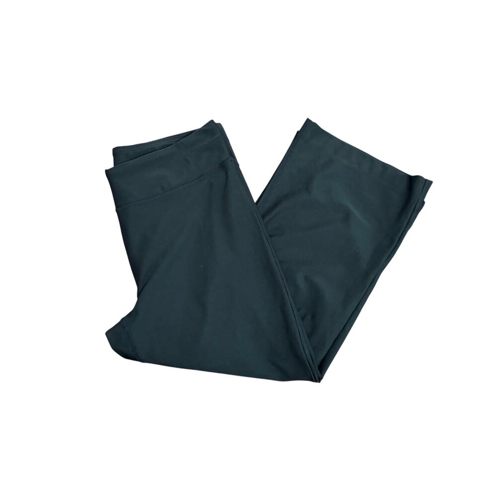 Prana Jara Wide Leg Black Capris Women's Size Large Athleisure Gorpcore